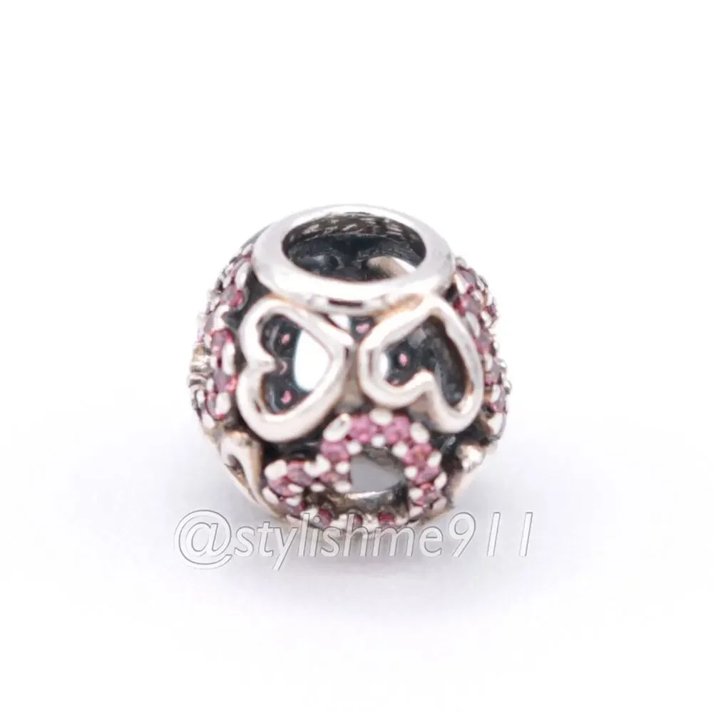 Authentic PANDORA Falling in Love Charm - 791424CZS